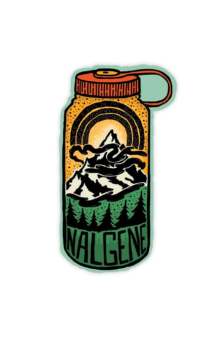 Mountain Peak Sticker - Essential Offering Y0